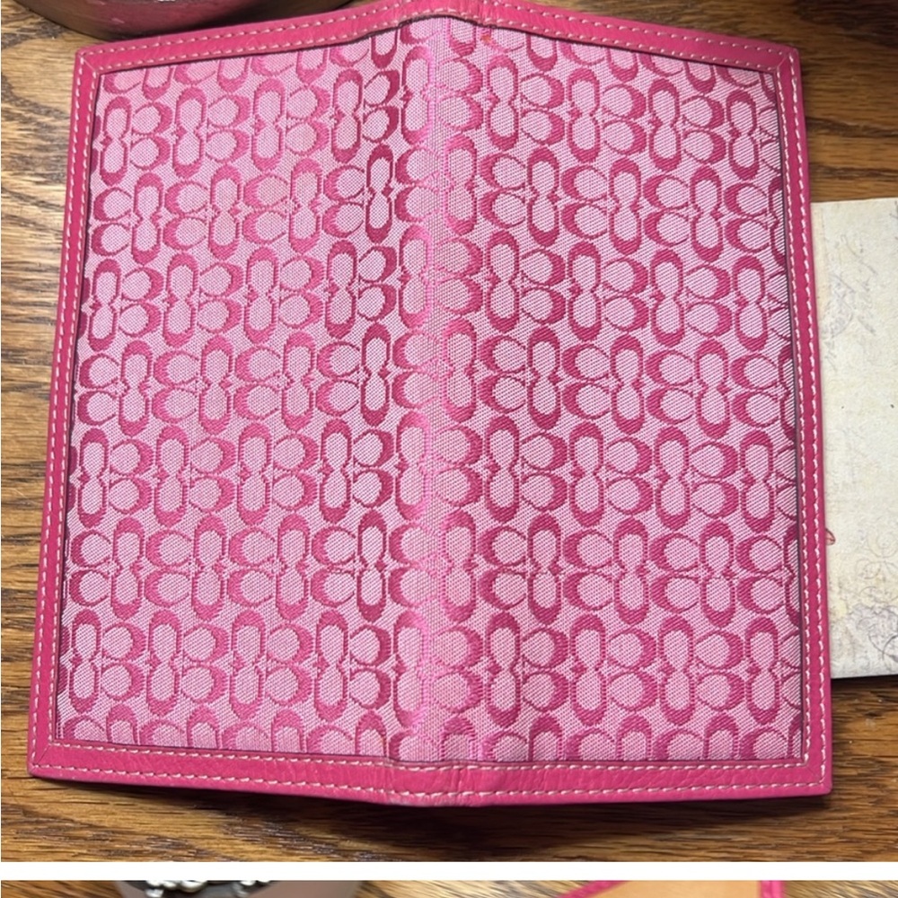 EUC Coach Checkbook Cover -*Copy*